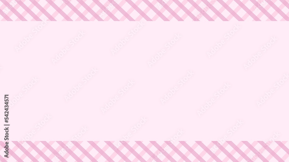チェック　ピンク　背景