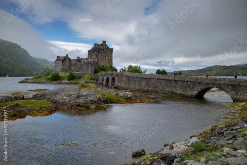 Eilean Donan Castle on Loch Duich  Scottish Highlands