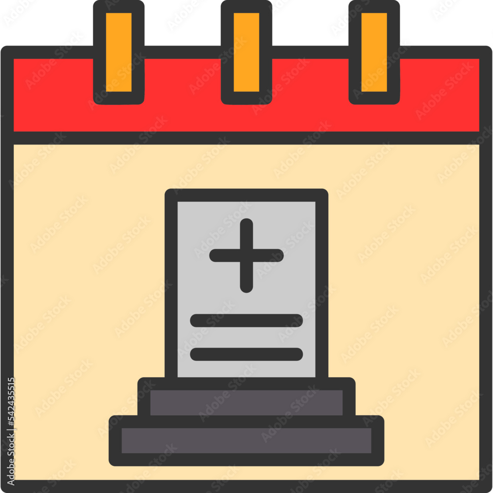 Obraz premium Bereavement Leave Icon