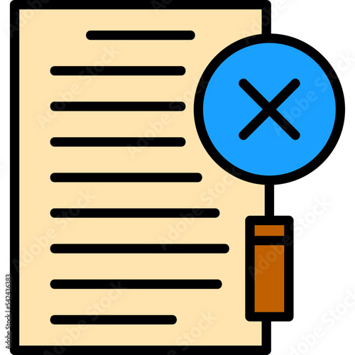 Data Infringement Icon