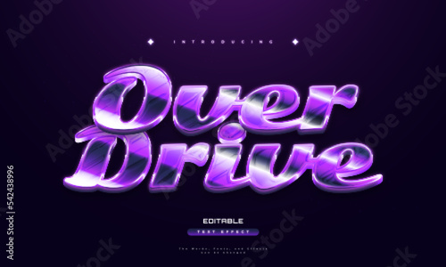Colorful 80s Retro Text Style with Glowing Neon and 3D Effect