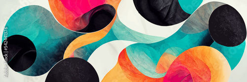 abstract black colorful background, vector abstract