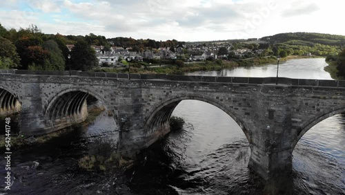 The King George VI Bridge is a bridge over the River Dee in Aberdeen, Scotland. photo