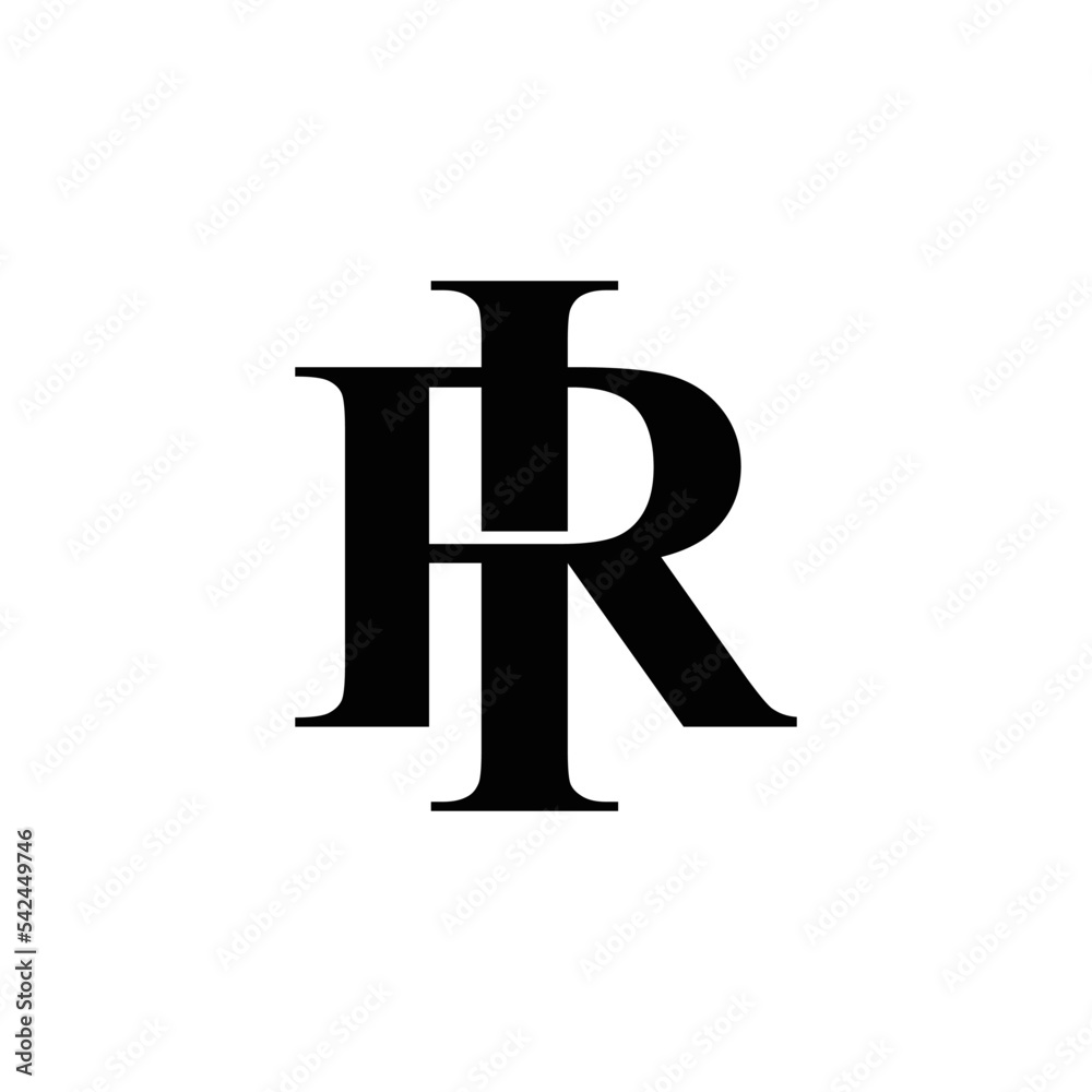 Abstract IR RI initials monogram logo design, icon for business, template, simple, elegant Abstract IR RI initials monogram logo design, icon for business, template, simple, elegant