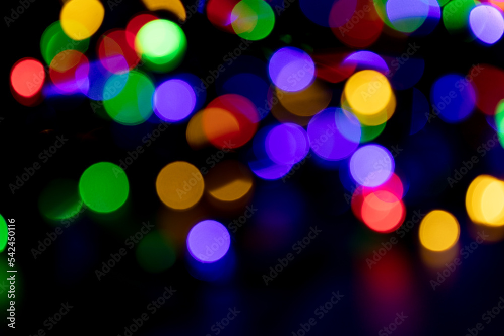 Christmas light. Colorful abstract background. Bokeh Background. Christmas light. Colorful abstract background. Bokeh Background.