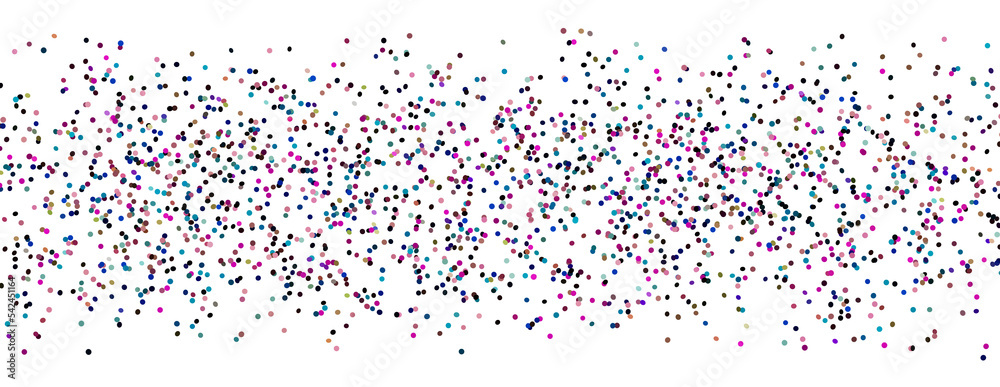 Naklejka premium 3D animation of exploding confetti