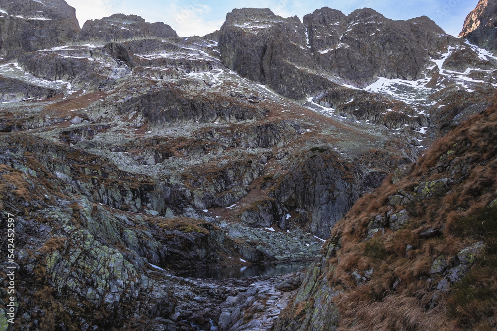 Tatry krajobraz górski jesień