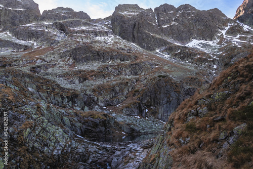 Tatry krajobraz górski jesień