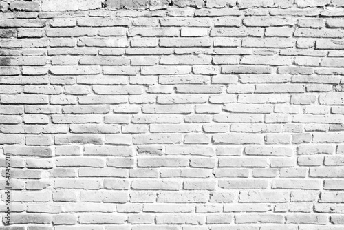 White Brick Wall Texture Background, Suitable for Backdrop, Template, and Product Presentation.