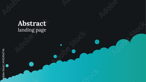Abstract landing page