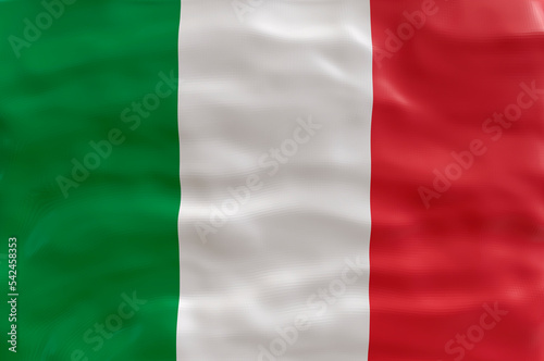 National flag of Italy. Background with flag of Italy