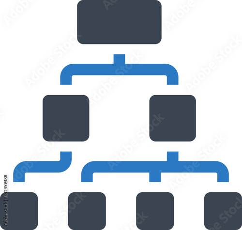 Hierarchy management icon