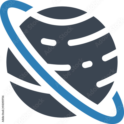 Uranus planet icon