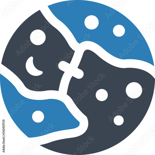 Pluto planet icon