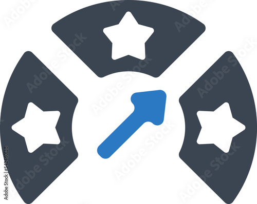Rating evaluation icon