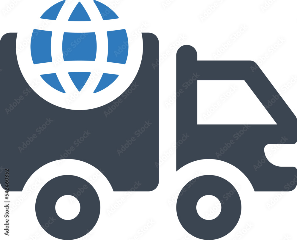 Globe transportation icon Globe transportation icon