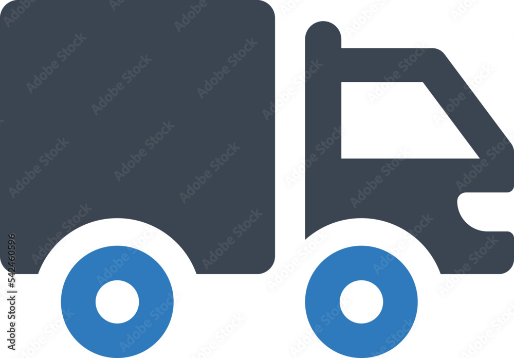 Truck transportation icon Truck transportation icon