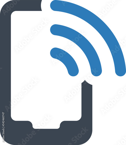 Mobile wifi signal icon