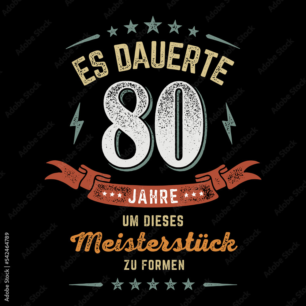 Es dauerte 80 Jahre um dieses Meisterstück zu formen Stock Vector