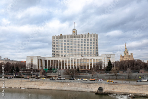 the State Duma building in Moscow