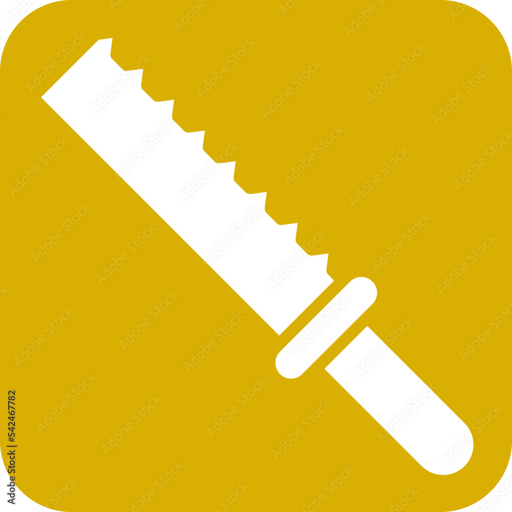 Bread Knife Icon Style Bread Knife Icon Style