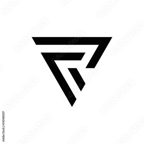 Free Download Abstract R initial monogram logo design, icon for business, template, simple, elegant - GFXLoad