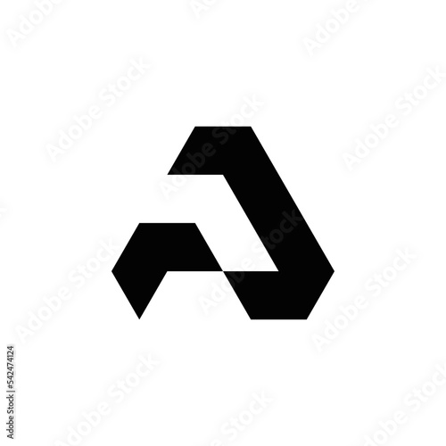 	
Abstract A AP initials monogram logo design, icon for business, template, simple, elegant