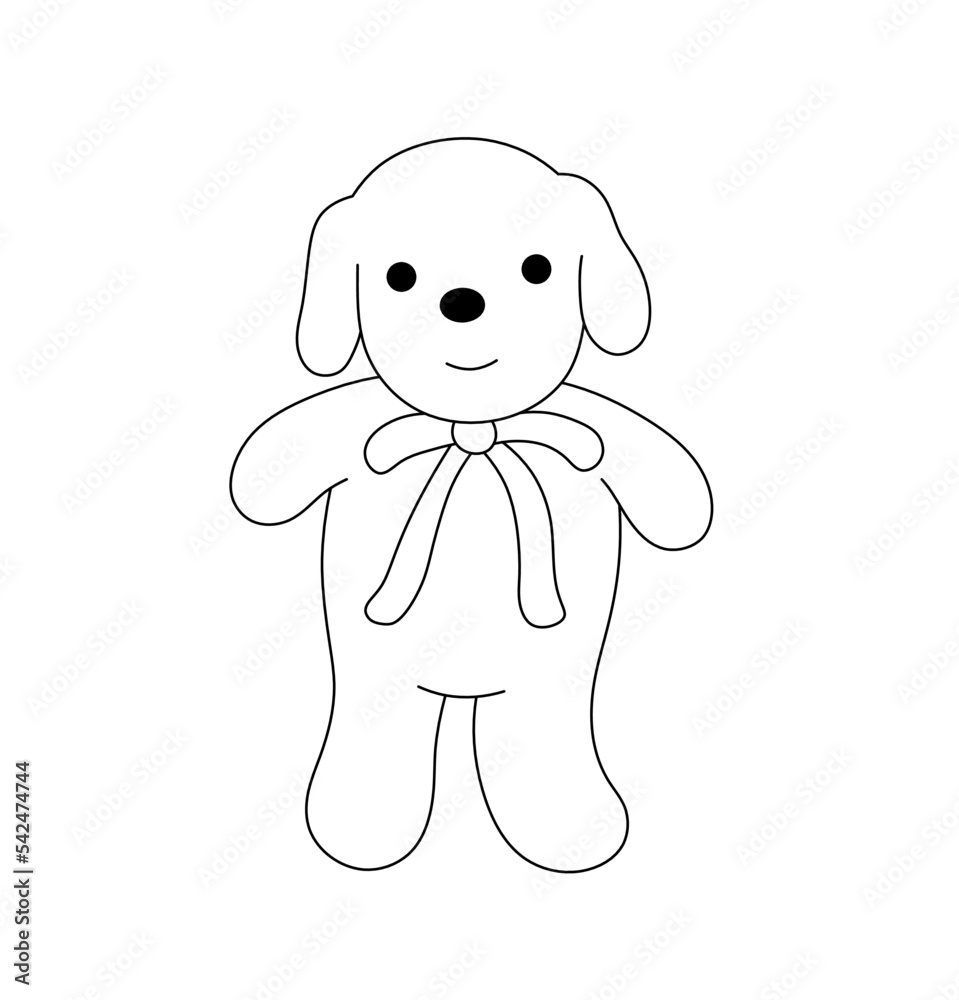 Soft toy drawing best sale
