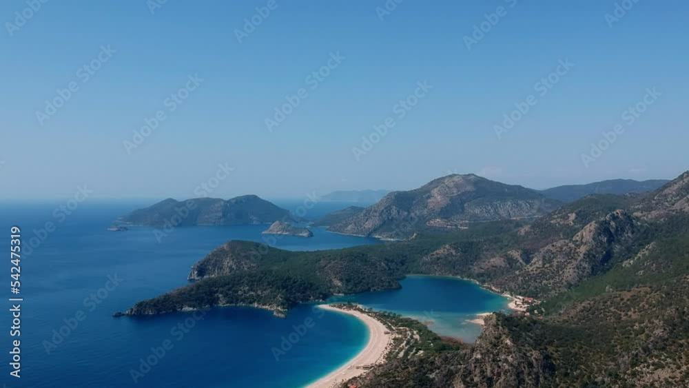 oludeniz lagoon in sea landscape view of beach, Turkey oludeniz lagoon in sea landscape view of beach, Turkey