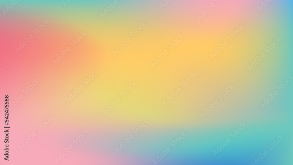 Gradient colorful background for template, poster, social media, decoration. Vector illustration