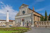 Basilica di Santa Maria Novella et Piazza Santa Maria Novella, à Florence, Italie