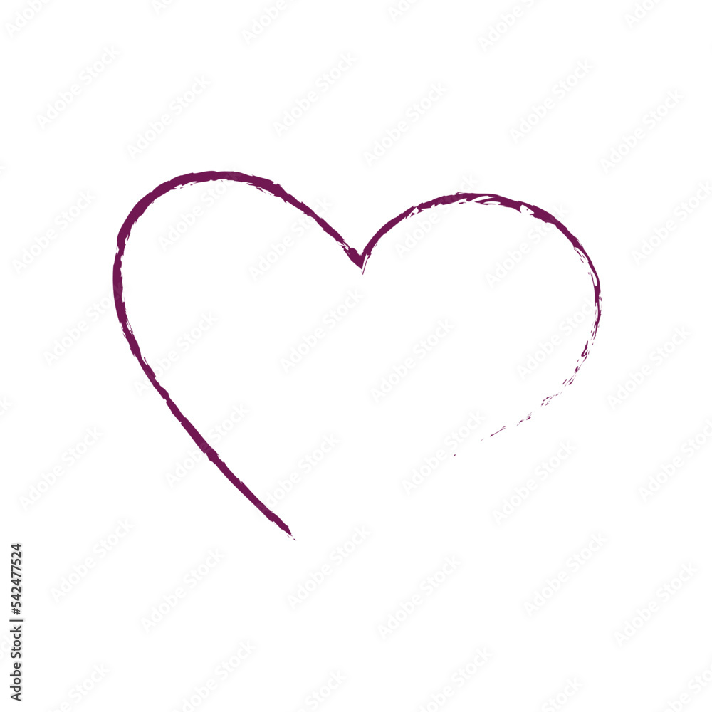 Heart vector illustration_12