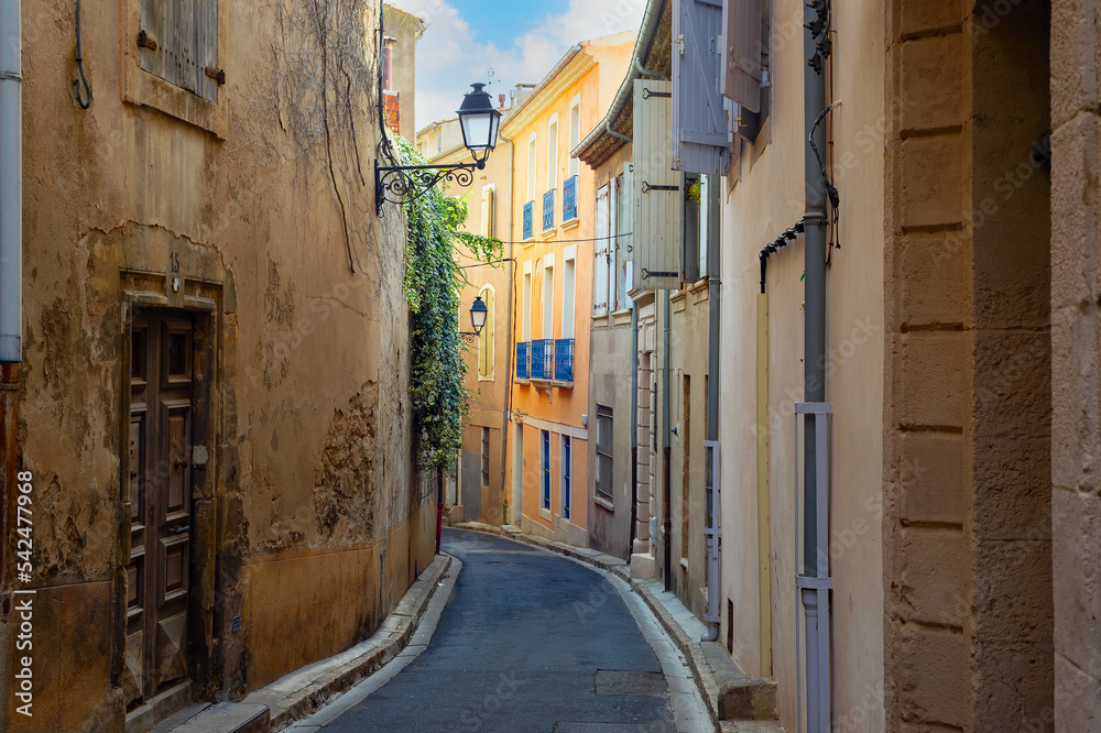 Narrow old street Bеziers France