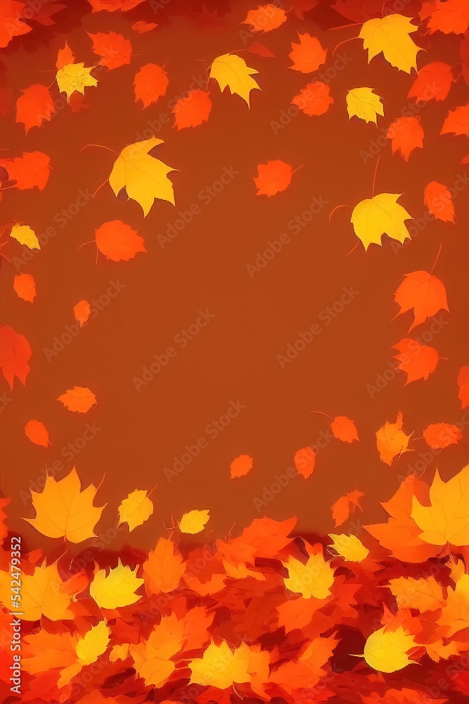 autumn landscape painting with clear blank background for product and text display. text display, clear background, painting rendering, illustration. autumn landscape painting with clear blank background for product and text display. text display, clear background, painting rendering, illustration.