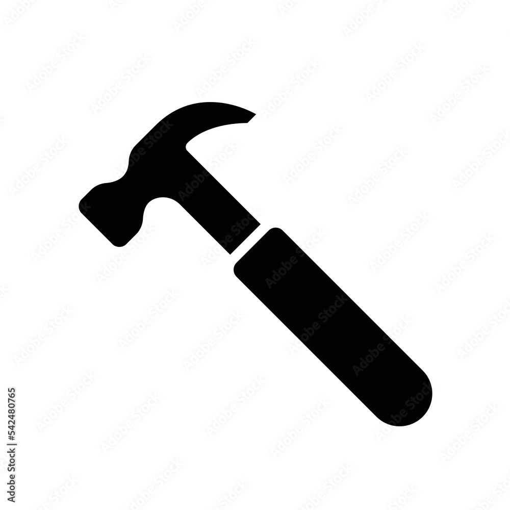 hammer icon design vector template hammer icon design vector template