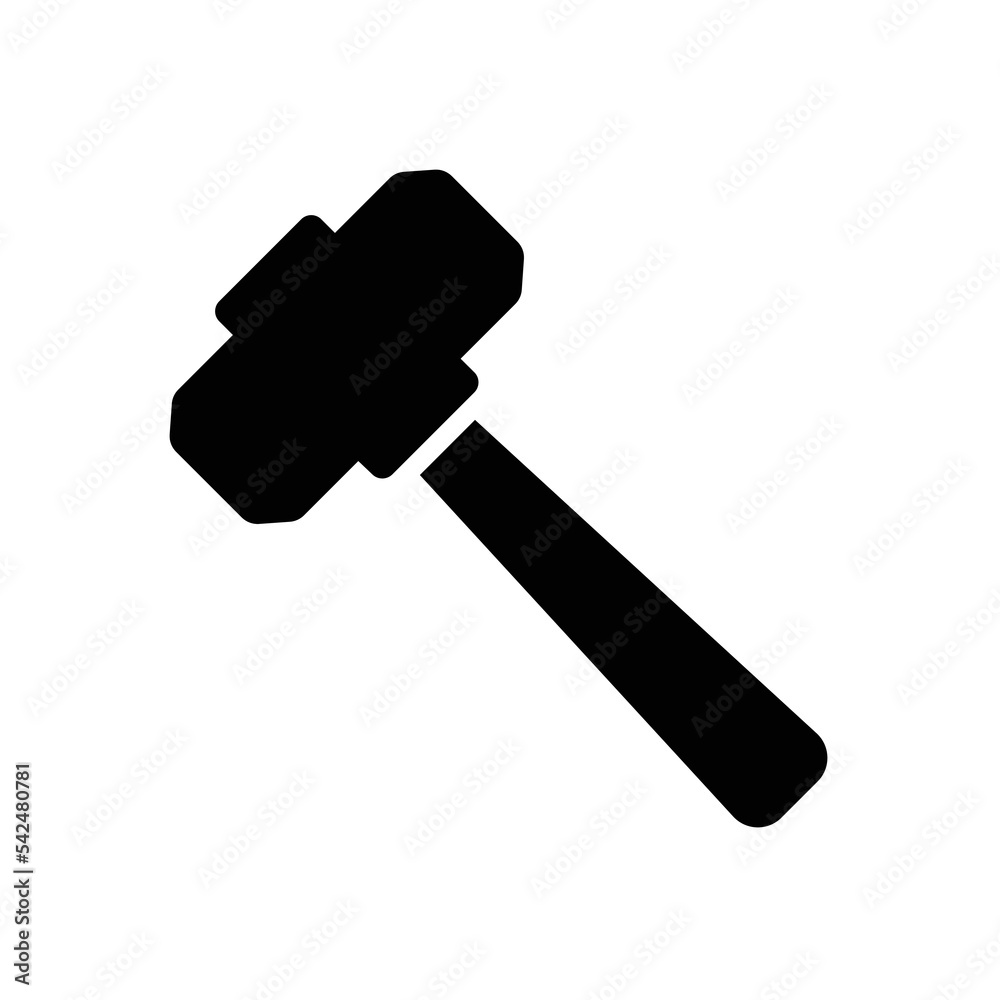 hammer icon design vector template hammer icon design vector template
