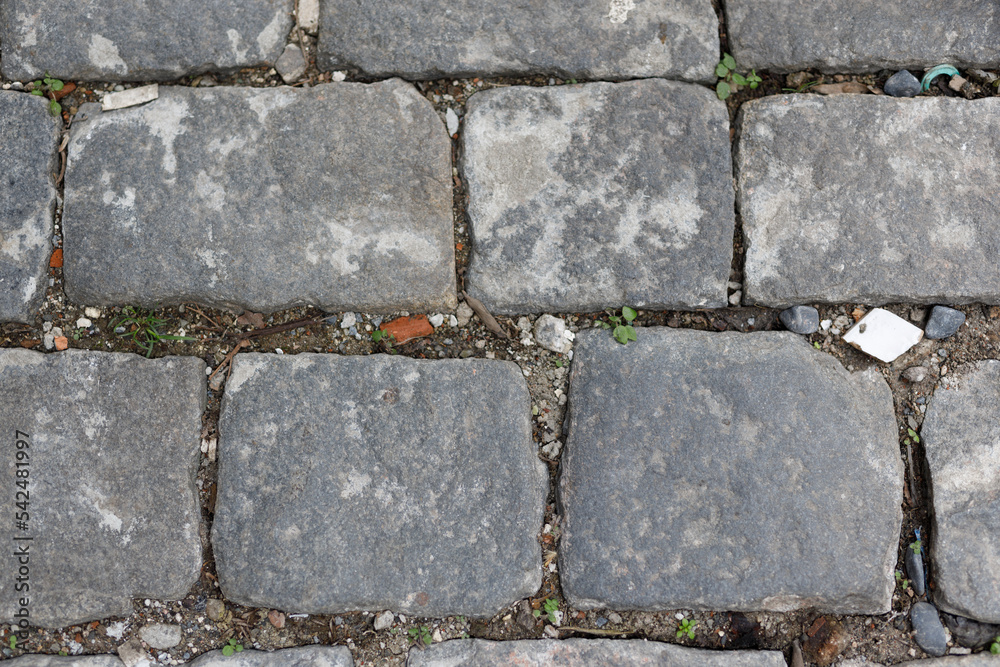 Fototapeta premium Old stone background texture close up