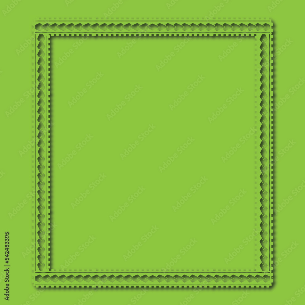 Frame, in the style of an ornament, Vector illustration eps 10, Art.	