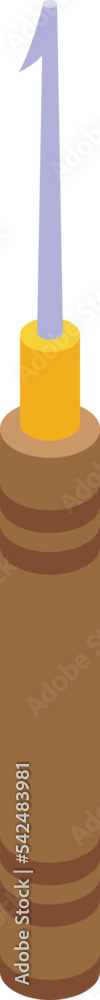 Curly hook icon isometric vector. Hair rasta. Wig avatar Curly hook icon isometric vector. Hair rasta. Wig avatar