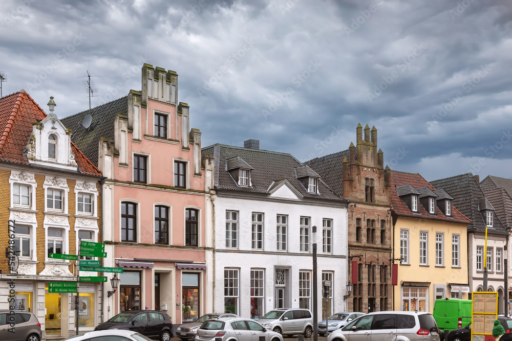 Obraz premium Street in Kalkar, Germany