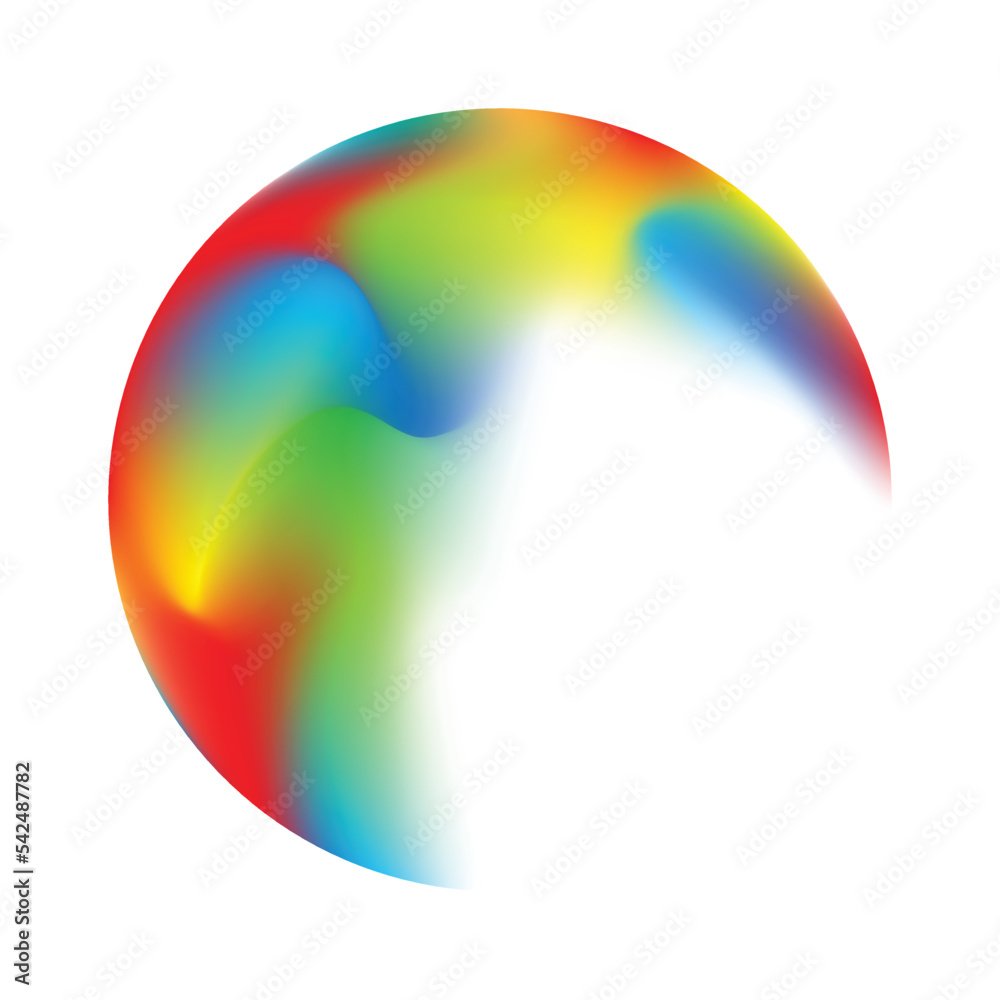 Vivid circle colorful abstract gradient blurs Vivid circle colorful abstract gradient blurs
