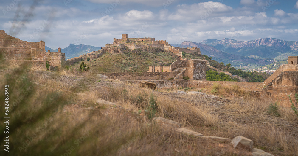 The Castle of Sagunto, Valencian community The Castle of Sagunto, Valencian community