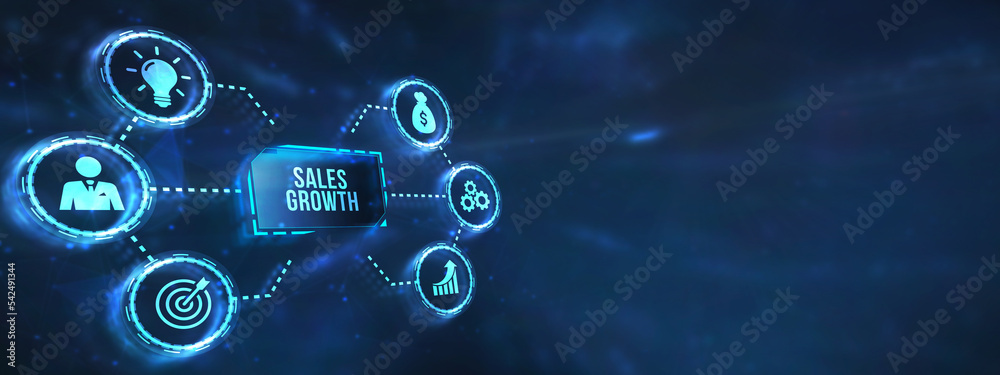 Internet, business, Technology and network concept. Sales growth, increase sales or business growth concept. 3d illustration. Internet, business, Technology and network concept. Sales growth, increase sales or business growth concept. 3d illustration.