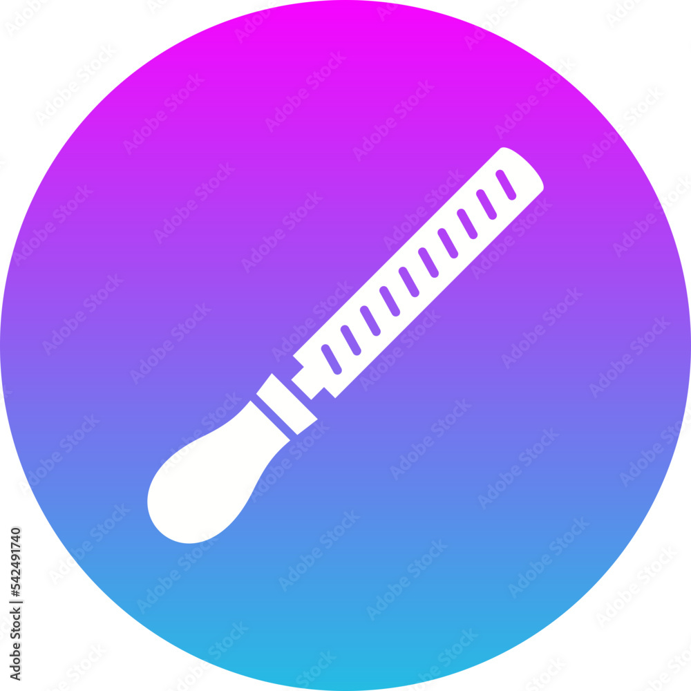 Rasp Gradient Circle Glyph Inverted Icon Rasp Gradient Circle Glyph Inverted Icon