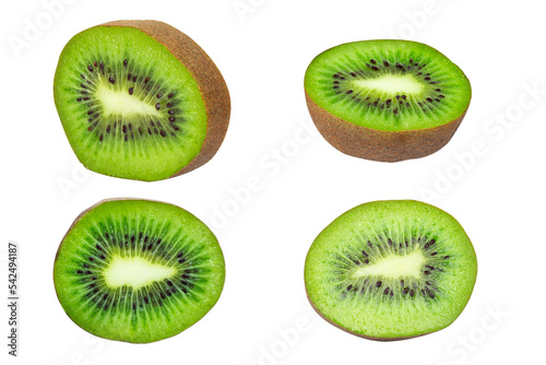 kiwi, ripe kiwi, isolate