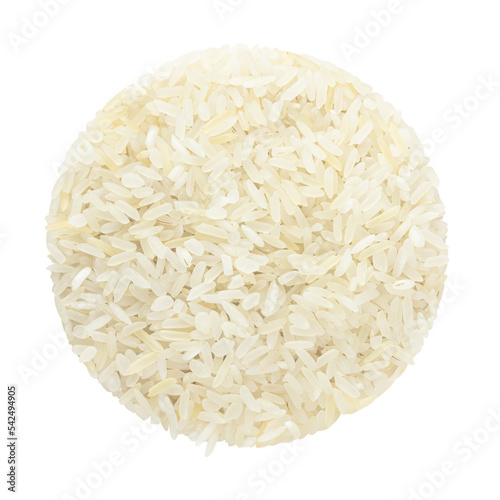rice, a pile of round shaped rice