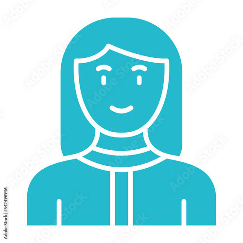 Massage Therapist Multicolor Glyph Icon