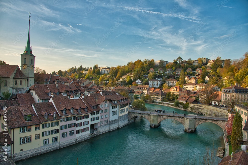 Herbstliches Bern in der Schweiz