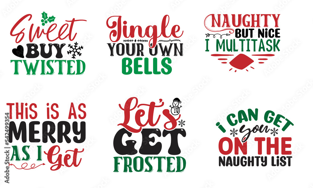 Funny Christmas SVG Design Template Funny Christmas SVG Design Template