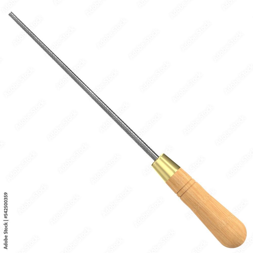 3d rendering illustration of a round rasp 3d rendering illustration of a round rasp